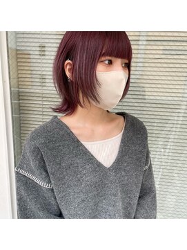 ミント(mint) ウルフカット/ショートウルフ/ウルフボブ/ウルフ