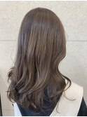セミロングヘア