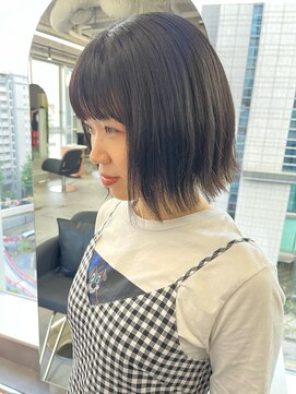 ジエクト カナウ(The Ect canow) ブルーグレージュ/アッシュブラック/マチルダボブ/梅田ボブ