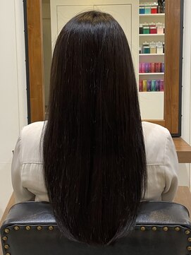 コレクティブワーク 表参道 渋谷(COLLECTIVE WORK) バイカルテ レイヤー 髪質改善  ベージュ 酸熱トリートメント