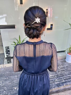 スミ(sumi) 結婚式ヘアセット×tight arrange