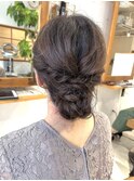 ROYセミロング/大人シニオン・パーティーヘアアレンジ