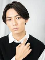 モッズヘアメン 札幌月寒店(mod's hair men)&nbsp;アースカラーの正統派タイトストレートなビズスタイルe札幌月寒