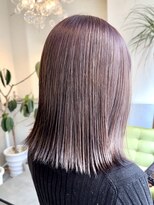 アンダーバーホワイト 広島 本通店(_WHITE)&nbsp;☆髪質改善ブリーチ ラベンダーグレージュ/ハイトーン/ブリーチ