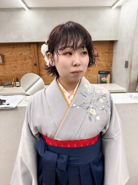 トゥコ(tuco) 卒業式　ヘアアレンジ　セット　ショートセット　ショートヘア