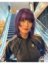 ヘアーデザイン アルエ(HAIR×design ARUE) 【RIKI】lavender purple