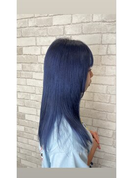 アイズ 渋沢(AIZU) ブルー/ブリーチ/ケアブリーチ/ダブルカラー