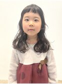 【中井千佳】キッズカットオン眉ロング♪