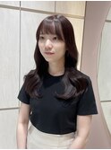韓国ヘア ワンホンヘア くびれヘア レイヤーカット