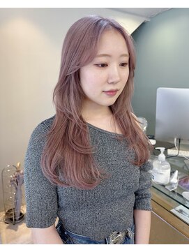 フラム 渋谷(flamme) ピンクグレージュ