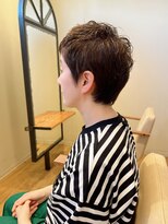 ヘアー ドレッサー パワードール(Hair Dresser)&nbsp;ベリーショートとパーマで可愛さUP