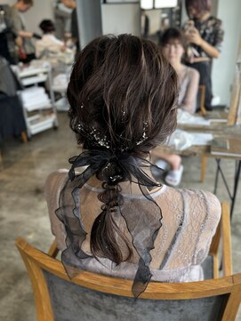 ザ オーダー(THE ORDER) お呼ばれ編みおろしヘア