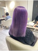 ケアブリーチダブルカラーインナーカラーハイトーン髪質改善