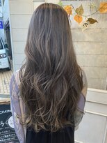 シェノン 赤羽店(CHAINON)&nbsp;暗髪でも重たくないロングの外ハネローレイヤースタイル赤羽