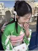 成人式・卒業式・和装ヘア