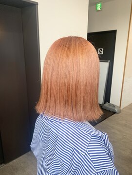 ヘアアンドメイク ルシア 奈良店(hair & make Lucia) オレンジ