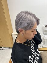 ネイロ 錦糸町(NeiRo)&nbsp;アッシュブラックカルマパーマベリーショートダークアッシュ