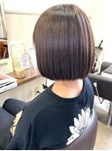 【見附　今町】M3Dカラー　キレイめボブ