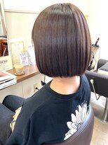 コアフィールフィス(COIFFURE fils)&nbsp;【見附　今町】M3Dカラー　キレイめボブ