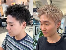 グッドタイムエフティフィフス 横浜西口(GoodTimes ft.fifth)の雰囲気（#トレンドのスパイキーショートはハイトーンカラーとの相性も◎ ）