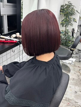 ジルスタジオ(JILL STUDIO) JILL STUDIO ショートボブ艶髪ブラウン