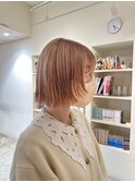 【CROP】ハイトーン×白髪ぼかし×ハイトーンベージュ