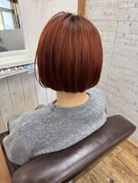 ヘアーデザインハル(hair desigin hal)&nbsp;オレンジカラー