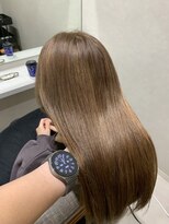 ナンバー 大分中央町店(N°)&nbsp;【シノハラ】@number_nao ブリーチリタッチミルクティーブラウン