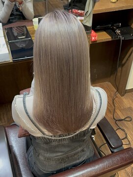 ランソ 新宿(RUNSO) 暗めカラー×グランマッシュ×デザインカラー