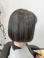 アイノ(AINO.)&nbsp;切りっぱなし縮毛矯正×地毛＆ハイライト[茅ヶ崎/茅ヶ崎駅/湘南]