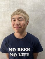 ローリー ヒロシマ(RoLLy hiroshima)&nbsp;ぱっつんハイトーンショート