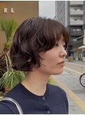 ニュアンスショートパーマ