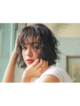 [カット\3960/カット+ブリーチ+カラー\14300]人気の秘訣は再現性の高さ☆伸びてもお手入れ楽々♪【辻堂】