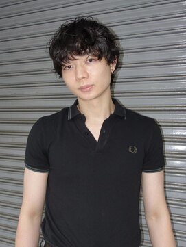 ポール(pole) 外国人風無造作パーマ