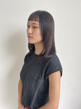 カットアンドトータルビューティ ヴァンキャトル(Cut&Total Beauty VINGT QUATRE) レイヤースタイル×ローライトcolor◎