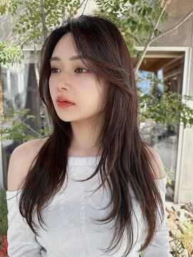 ウエストリー(WESTORY) レイヤーカット/2wayバング/透明感カラー/ツヤ髪