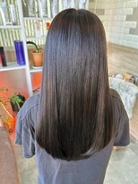 ヘアーズファイン(hair's fine)&nbsp;冬の美髪◎ストレート髪質改善透明感アッシュ