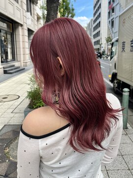 レイヤー×ピンクパープル