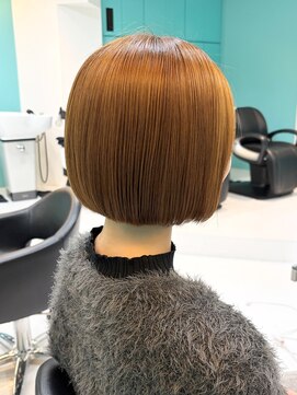 ユー イケブクロ(u Ikebukuro) ボブ/オレンジブラウン