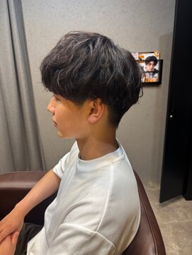 ゆる落ちシャドウパーマ