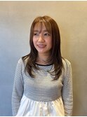 レイヤーカット×ハイトーン1223小顔
