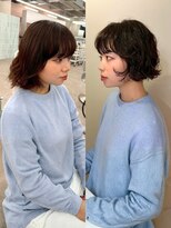 アルテヘアー(arte HAIR)&nbsp;【arteHAIR】BeforeAfterあり/レイヤーパーマ/デザインカット