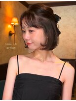 ロンド 銀座(Lond)&nbsp;☆【春日】オリーブグレー/ボブ/ココアベージュ/黒髪/小顔68