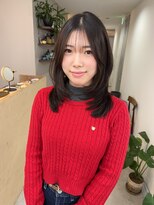 クイ(quii) ひし形レイヤーで抜け感UP!ワンカールで簡単韓国ヘアに