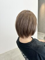 テラス トヨタ(Telasu Toyota)&nbsp;白髪ぼかしをケアブリーチしてミルクティーベージュカラーに◎