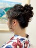 浴衣のヘアアレンジ