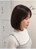  &nbsp;&nbsp;&nbsp;大人可愛いナチュラル内巻きボブ
