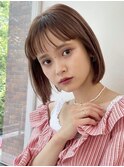 ナチュラルコンパクトミニボブ