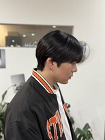 アロハナ 津店(ALOHANA)&nbsp;津市/縮毛矯正/ニュアンスシースルーウルフ/メンズ/髪質改善
