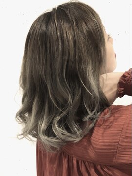 美容室 リアン(Lien) 外国人風ハイトーンバレイヤージュ